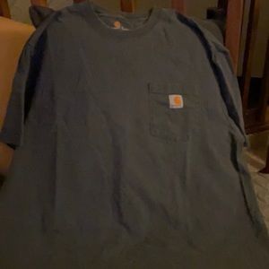 Olive Green short sleeved men’s shirt.